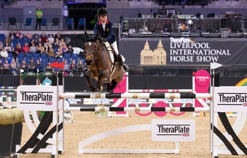 TheraPlateUK Liverpool International Horse Show 2018 - Congratulations to Shaunie Greig & Casino Royale VIII taking 4th.